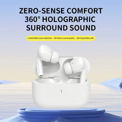2025 Air Pro Wireless Bluetooth Earbuds for iPhone & Android - HiFi TWS Noise-Cancelling Waterproof Headphones