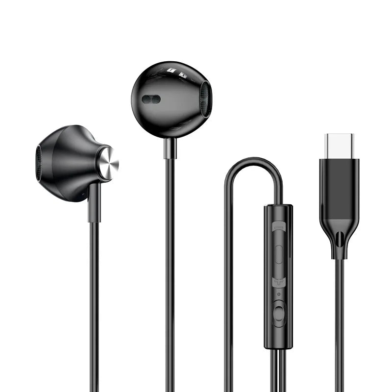 Samsung HiFi Surround Sound Wired Earbuds for Galaxy S24 S23 S22 Ultra - USB-C & 3.5mm with In-line Control