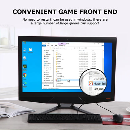 New Hyperspin Portable Game Hard Drive - 100,000+ Retro Games for PS4/PS3/PS2/Wii/Wii U/Sega/N64/Windows 7/8/10