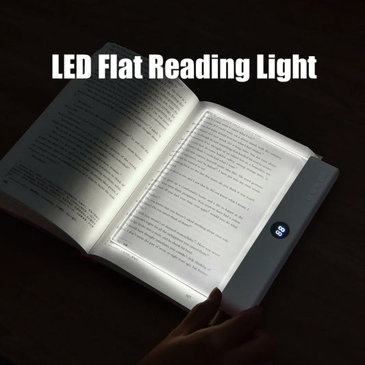 LED Reading Light for Students - Eye Protection, Night Vision, USB Charging Book Lamp for Indoor Use
