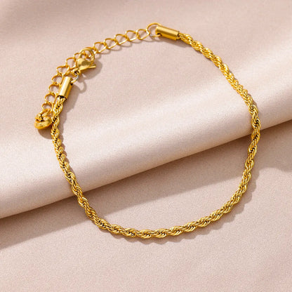 Gold Imitation Pearl Chain Anklet for Women - Summer Beach Leg Bracelet Accessory