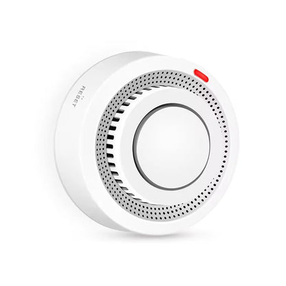 Tuya Smart WiFi Smoke Detector for Home Safety - 85dB Alarm, Smartlife APP Control, Fire Protection System