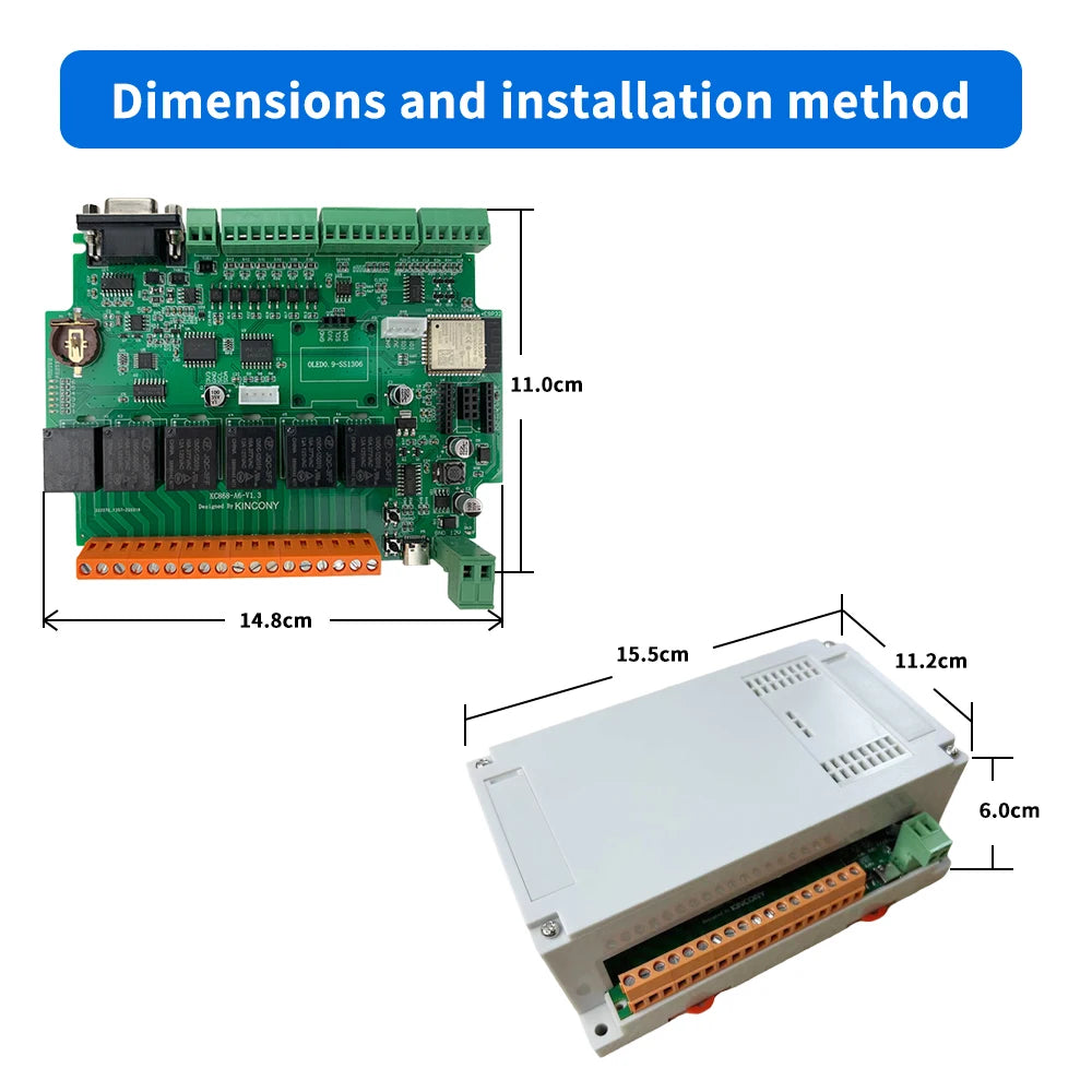 A6 ESPHome Relay Board for Arduino IDE & ESPHome Programming with MQTT Support - Ideal for Smart Home Projects
