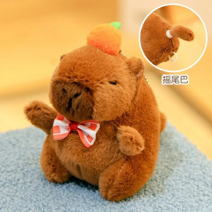 Cute Capybara Plush Toy with Wings - Small Stuffed Animal for Kids' Birthdays and Parties