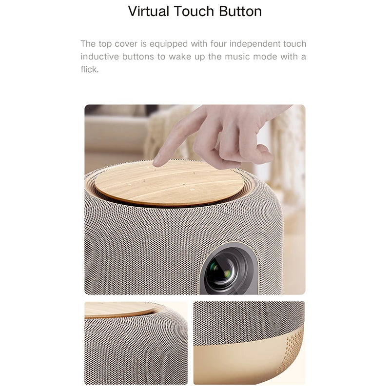 Formovie Fengmi V10 4K Laser Projector for Home Cinema | MEMC, HDR10, 2500 ANSI Lumens, Bluetooth Audio, Smart Theater
