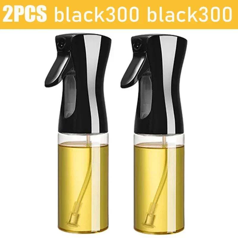Oil Spray Bottle – 200/300/500ml Olive Oil & Vinegar Dispenser for Cooking, Baking, and Camping