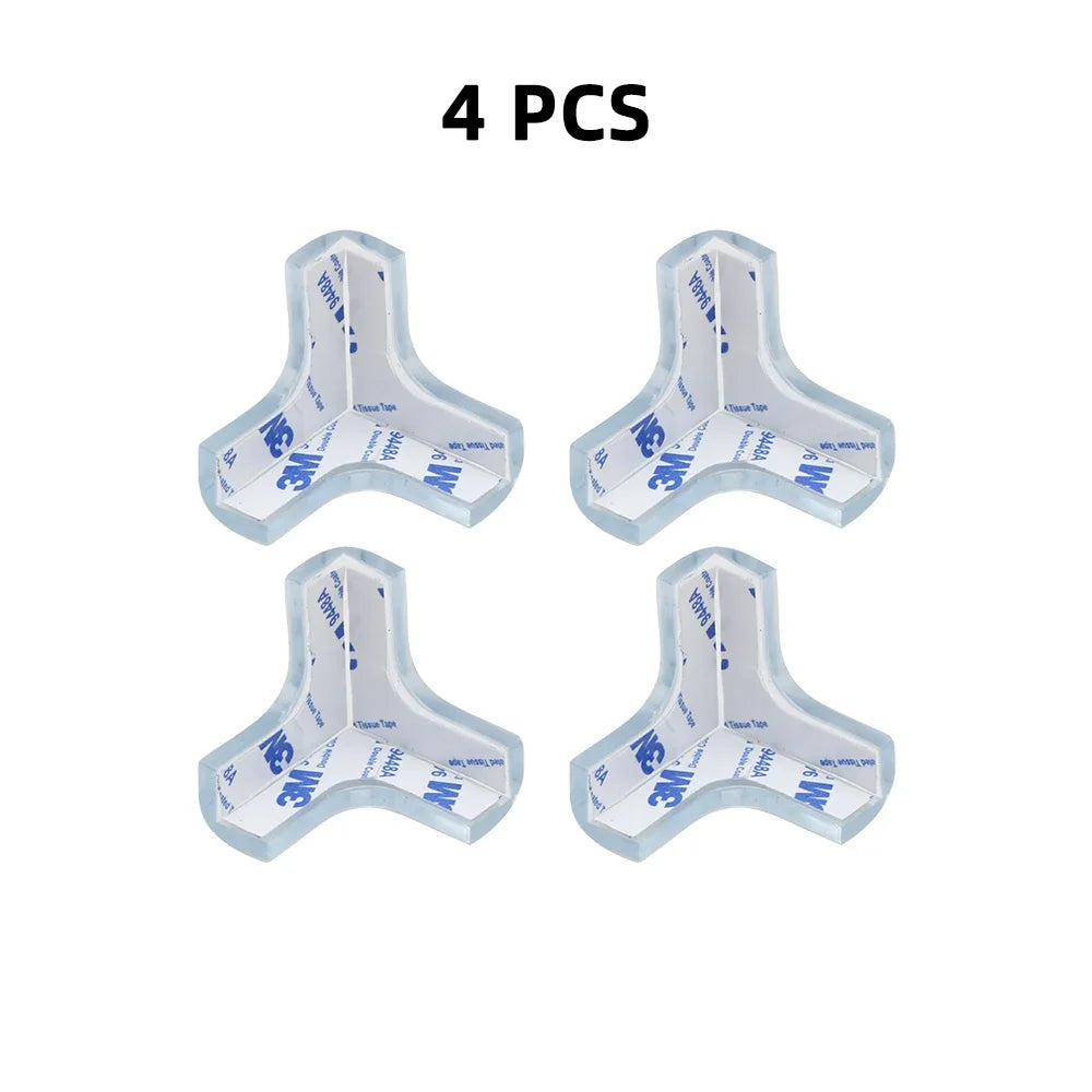 Baby Corner Protectors - Silicone Edge Guards for Safe Homes, Clear Furniture Bumpers for Child Safety
