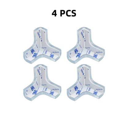 Baby Corner Protectors - Silicone Edge Guards for Safe Homes, Clear Furniture Bumpers for Child Safety