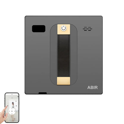 ABIR WD8 Smart Robot Window Vacuum Cleaner for Effortless Glass Cleaning with Dual Water Spray and Laser Sensor