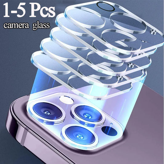Camera Lens Protector for iPhone 15 Pro Max, 14 Pro Max, 13 Pro, 12, 11 - Premium Glass Lens Cover & Film Accessories