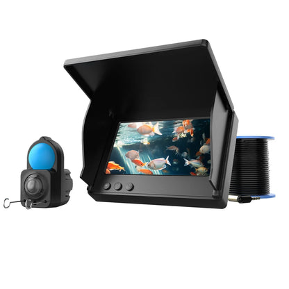 Portable 1080P Fish Depth Finder with 4.3" LCD Screen & Night Vision - Ideal for Anglers Seeking Underwater Insights