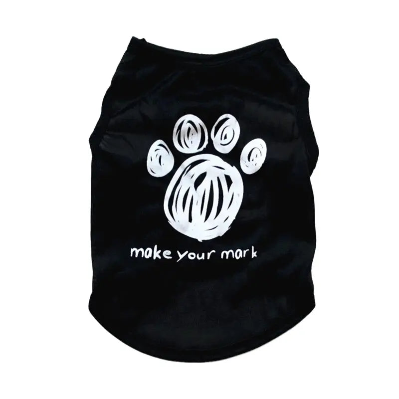 Summer Security Vest for Small Dogs – Chihuahua, Yorkshire & Cats – Lightweight T-Shirt Costume