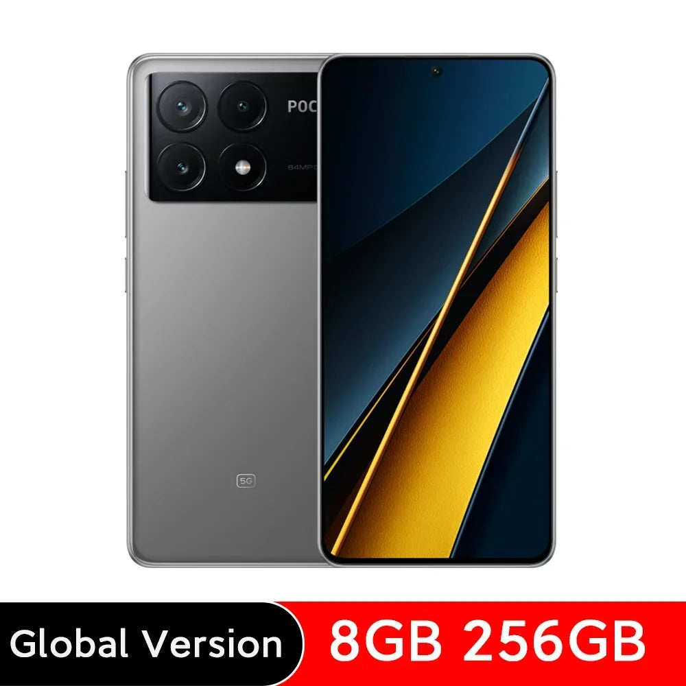 POCO X6 Pro 5G Smartphone for Gamers - Dimensity 8300-Ultra, 6.67" AMOLED, 64MP Camera, 67W Turbo Charging