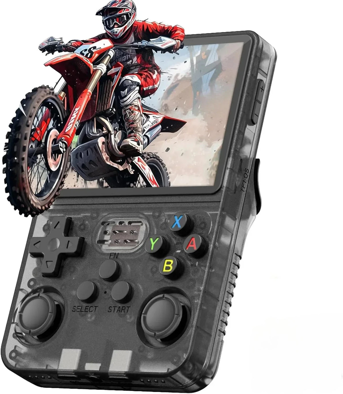 R36S Portable Retro Game Console for Kids - 3.5" ARKOS Handheld Gaming with Single Card