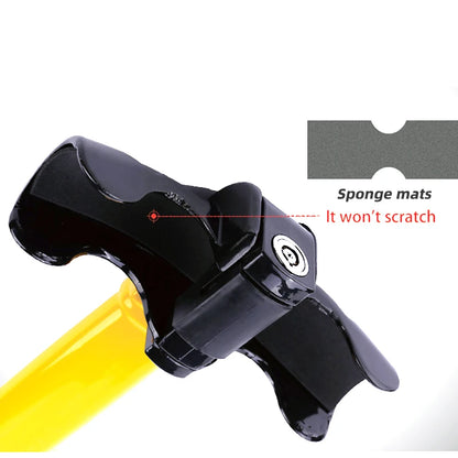 Car Steering Wheel Lock - Heavy Duty Stainless Anti-Theft Security for Cars and Vans