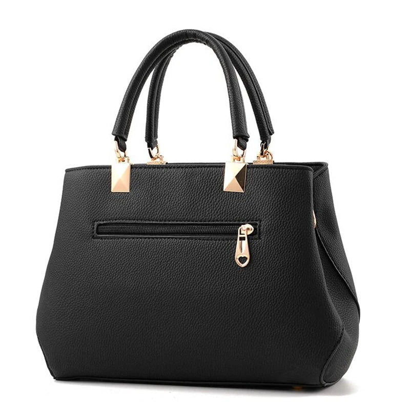 Yogodlns Elegant Messenger Bag for Women - Floral Pendant Office Tote & Crossbody Shoulder Handbag
