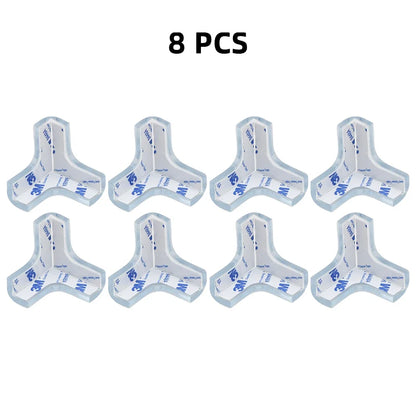 Baby Corner Protectors - Silicone Edge Guards for Safe Homes, Clear Furniture Bumpers for Child Safety