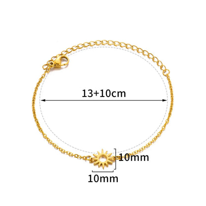 Gold Imitation Pearl Chain Anklet for Women - Summer Beach Leg Bracelet Accessory