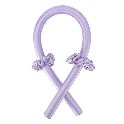 Heatless Silk Curling Rod Headband for Effortless Curls - Ideal for Sleepovers, Travel & Lazy Hair Days