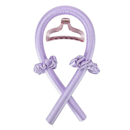 Heatless Silk Curling Rod Headband for Effortless Curls - Ideal for Sleepovers, Travel & Lazy Hair Days