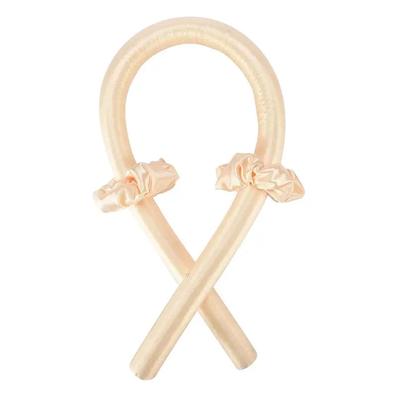Heatless Silk Curling Rod Headband for Effortless Curls - Ideal for Sleepovers, Travel & Lazy Hair Days