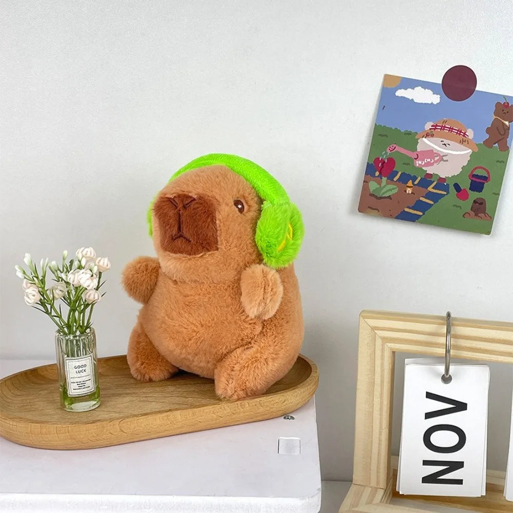Cute Capybara Plush Toy with Wings - Small Stuffed Animal for Kids' Birthdays and Parties