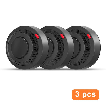 Tuya Smart WiFi Smoke Detector for Home Safety - 85dB Alarm, Smartlife APP Control, Fire Protection System