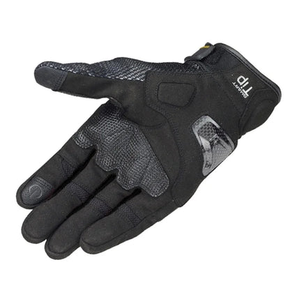 Brown Camo Komine GK 215 3D Mesh Motorcycle Gloves for Summer Riding and Motocross