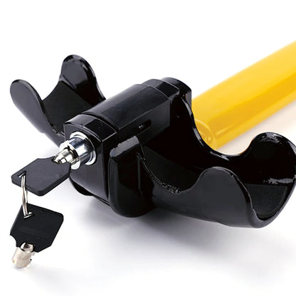 Car Steering Wheel Lock - Heavy Duty Stainless Anti-Theft Security for Cars and Vans