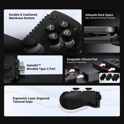 GameSir X5 Lite Mobile Gaming Controller for iPhone 15/16, iPad Mini, Android Tablets – Ultimate Gaming Experience