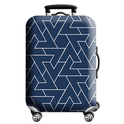 Luggage Cover for 18-32 Inch Suitcases - Stretch Fabric Baggage Protector & Dust Case Travel Organizer