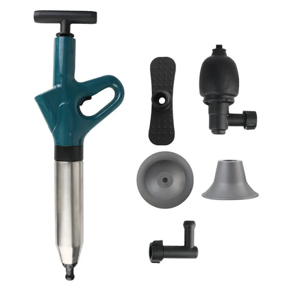 High-Pressure Toilet Plunger for Unblocking Drains - Powerful Clog Remover for Homeowners and DIY Enthusiasts