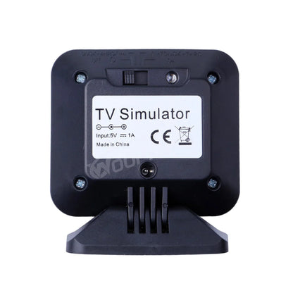 LED Fake TV Simulator for Home Security - USB Powered Anti-Burglar Device with Timer for Apartments and Dorms