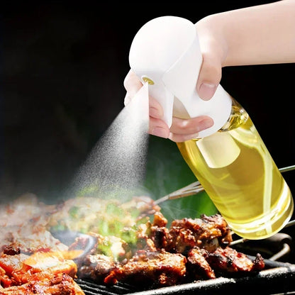 Oil Spray Bottle – 200/300/500ml Olive Oil & Vinegar Dispenser for Cooking, Baking, and Camping