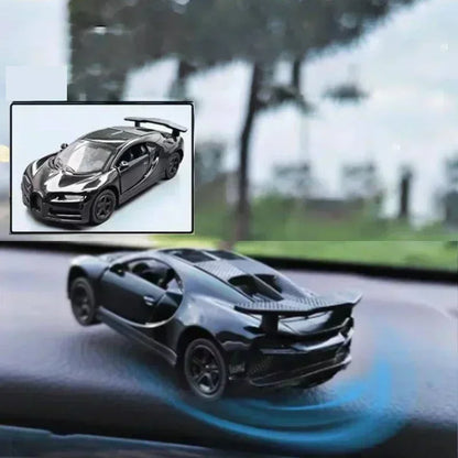 Sports Car Drift Model for Car Enthusiasts - Rotating Dashboard Decoration for Racing Vibes and Unique Center Console Style