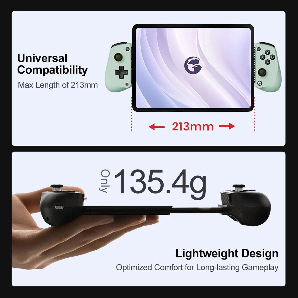 GameSir X5 Lite Mobile Gaming Controller for iPhone 15/16, iPad Mini, Android Tablets – Ultimate Gaming Experience