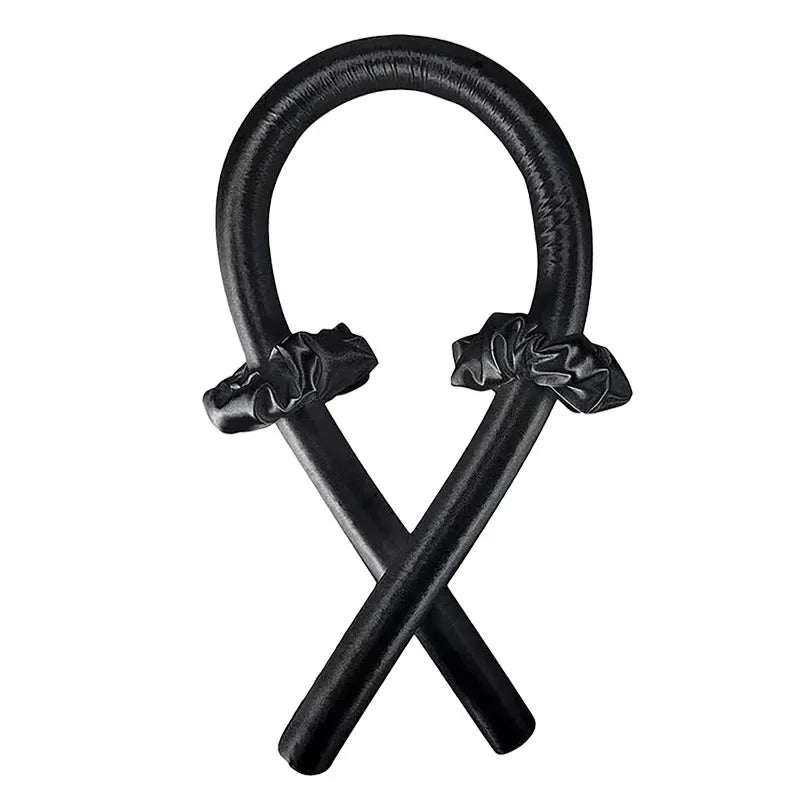 Heatless Silk Curling Rod Headband for Effortless Curls - Ideal for Sleepovers, Travel & Lazy Hair Days