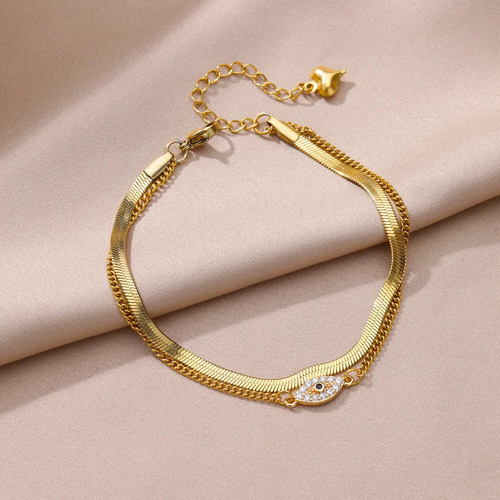 Gold Imitation Pearl Chain Anklet for Women - Summer Beach Leg Bracelet Accessory