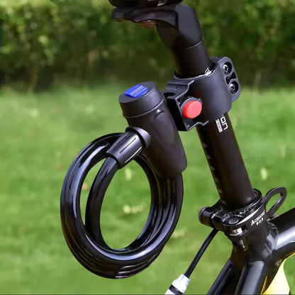 Heavy Duty Motorcycle Chain Lock 80cm - Metal Anti-Theft Bike Lock with 2 Keys for Maximum Bicycle Security