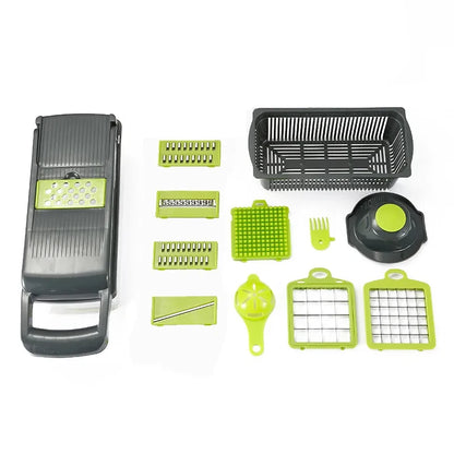 14-in-1 Multifunctional Vegetable Chopper for Quick and Easy Food Prep - Perfect for Home Cooks and Food Enthusiasts