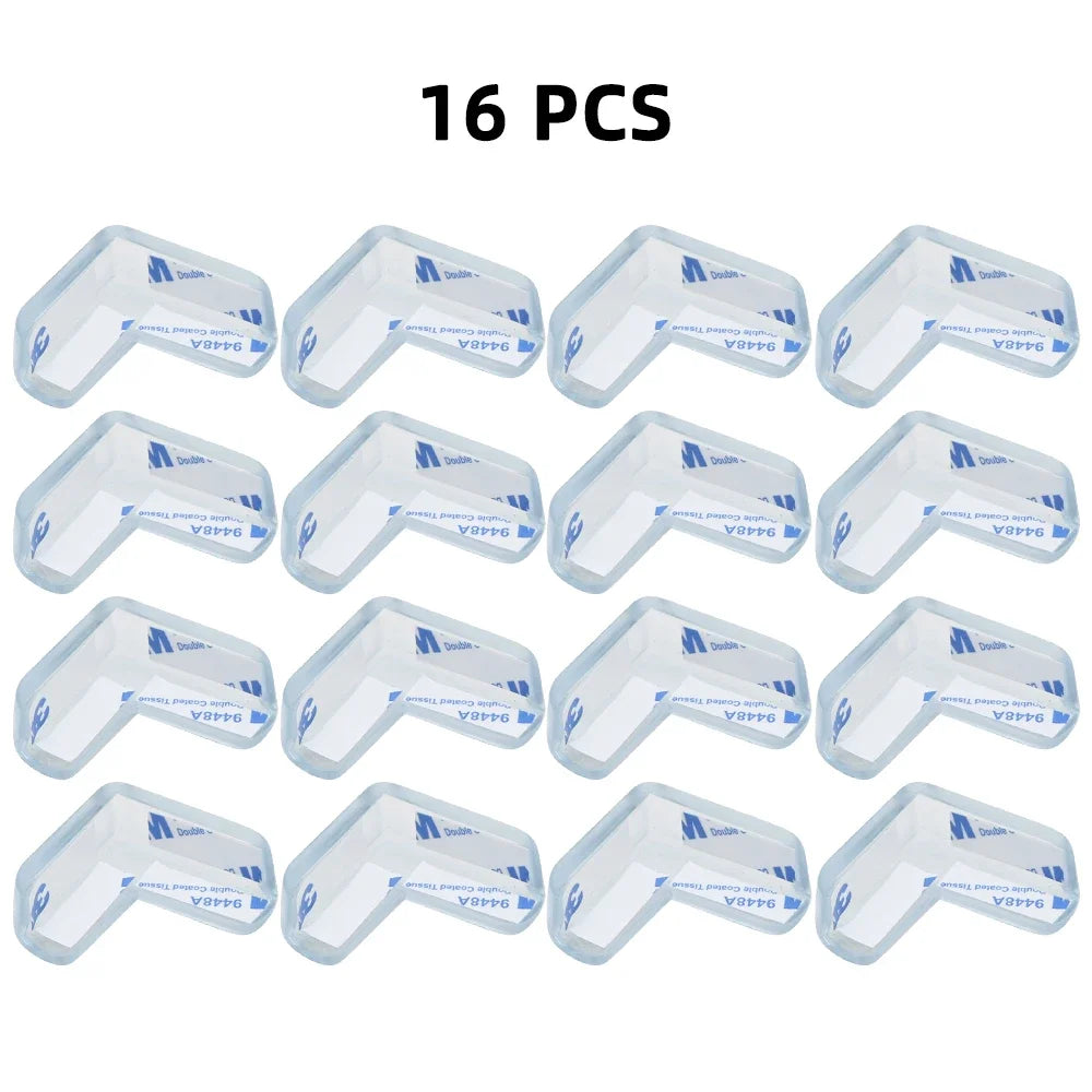 Baby Corner Protectors - Silicone Edge Guards for Safe Homes, Clear Furniture Bumpers for Child Safety