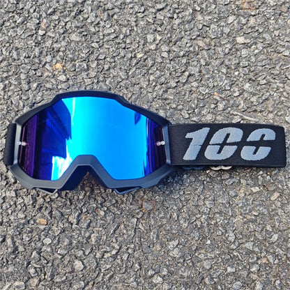 MX Off-Road Goggles for Dirt Bike Racing - Dustproof & Windproof with Durable PC Lens