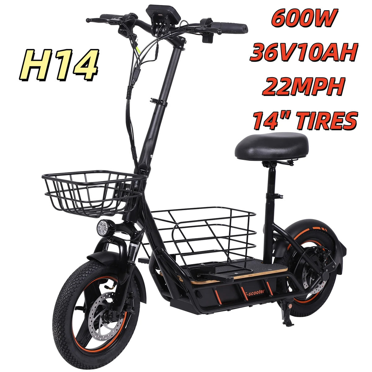 EOEOTWO 1200W Off-Road Electric Scooter for Adults - 30MPH, 48V, 11" Tubeless Tires, Foldable & Long Range