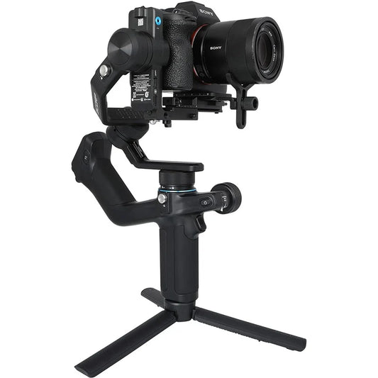 FeiyuTech SCORP Mini 2 Handheld Gimbal for Mirrorless, Action Cameras & Smartphones - 3-Axis Stabilization, AI Tracker, 1.2kg Payload