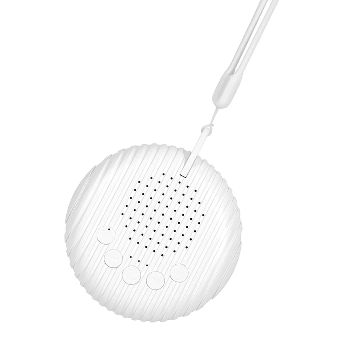 Portable White Noise Machine for Babies - 10 Soothing Sounds, Volume Control, Rechargeable Battery, USB Charging