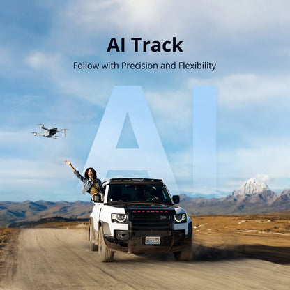 Potensic ATOM 2 Drone for Adventurers - 4K HDR Video, 8K Photos, AI Tracking, Vertical Shots, Lightweight Under 249g