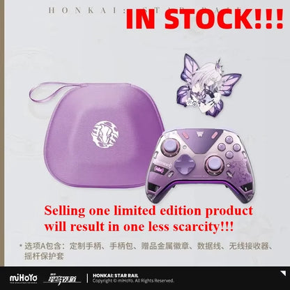 Honkai Star Rail Castorice Wireless Game Controller for APEX 5 Elite Gamers - Bluetooth with Force Feedback
