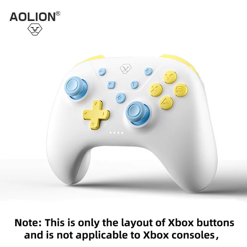 Aolion Pro Wireless Controller for Nintendo Switch, Lite, PC, iOS, Android - Turbo Gamepad for Ultimate Gaming Experience