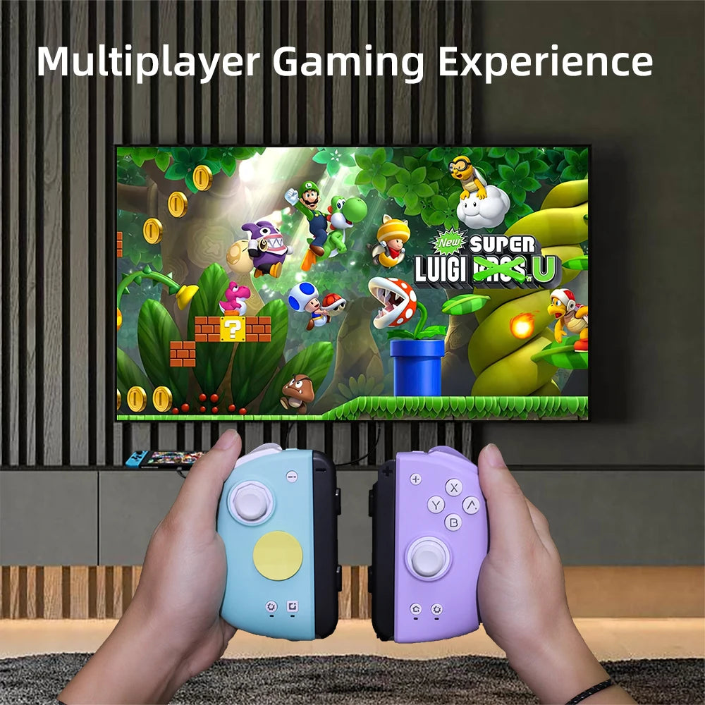 Mobapad M6s Adjustable Joystick Controller for Nintendo Switch - Hall Effect, HD Vibration, 6-Axis Gyro JoyPad