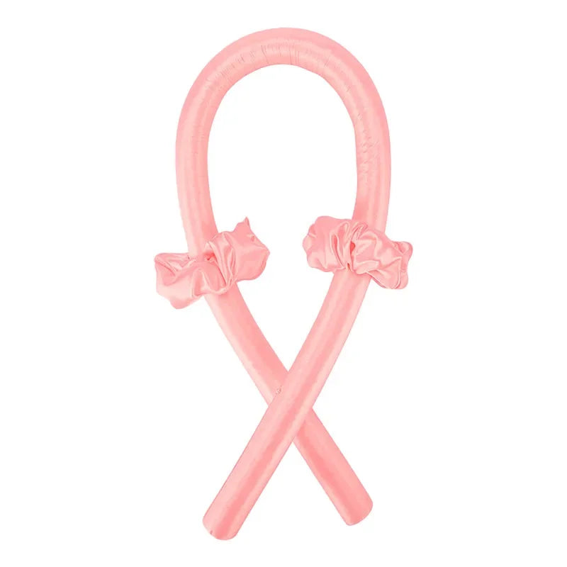 Heatless Silk Curling Rod Headband for Effortless Curls - Ideal for Sleepovers, Travel & Lazy Hair Days